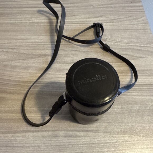 Minolta MC Tele Rokkor-QD f/3.5 135mm Lens with Caps & Original leather case - Picture 10 of 10